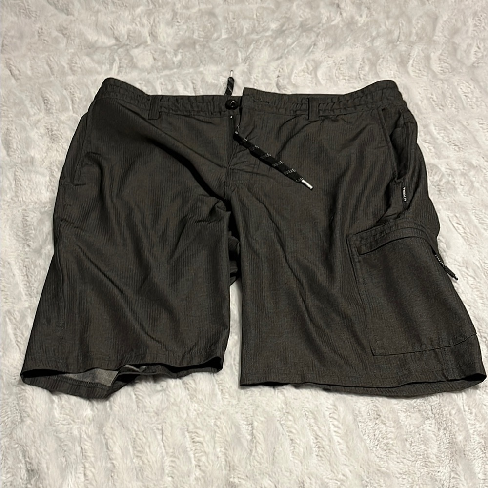 O'Neill Black Hybrid Shorts Lightweight Relaxed Fit